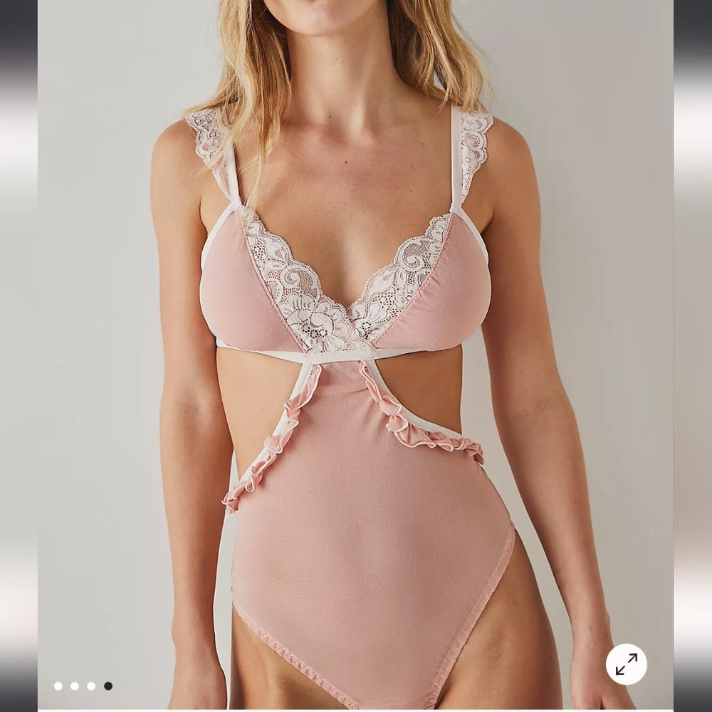 We Are Hah Key to Your Heart Bodysuit I. Copper Rose